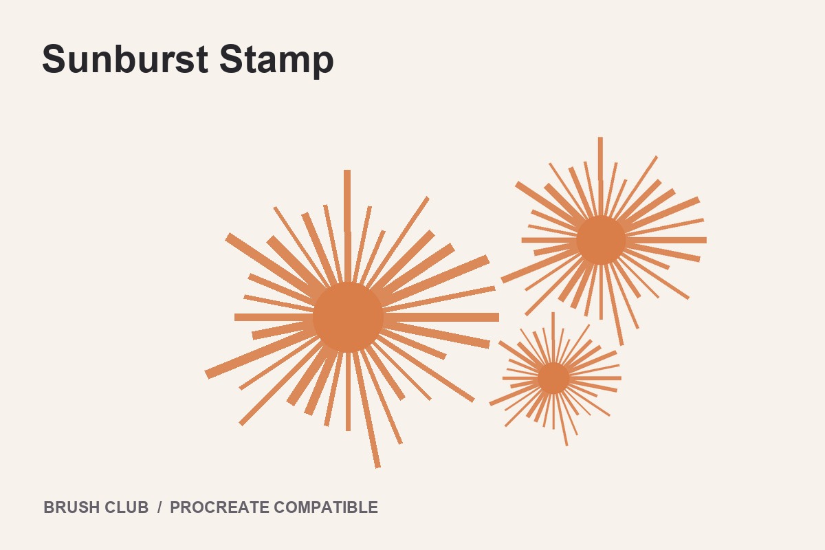 Sunburst Stamp preview