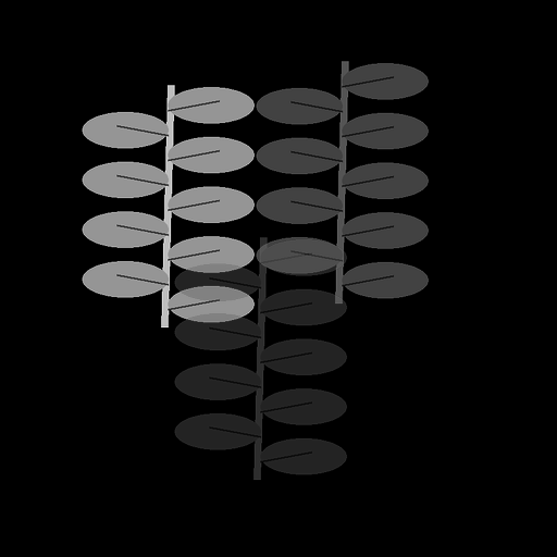 Botanical Sprig — Scatter brush tip shape