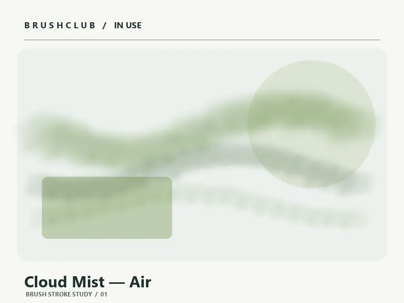 Cloud Mist — Air brush usage example 1