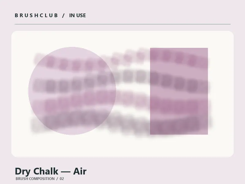 Dry Chalk — Air brush usage example 2