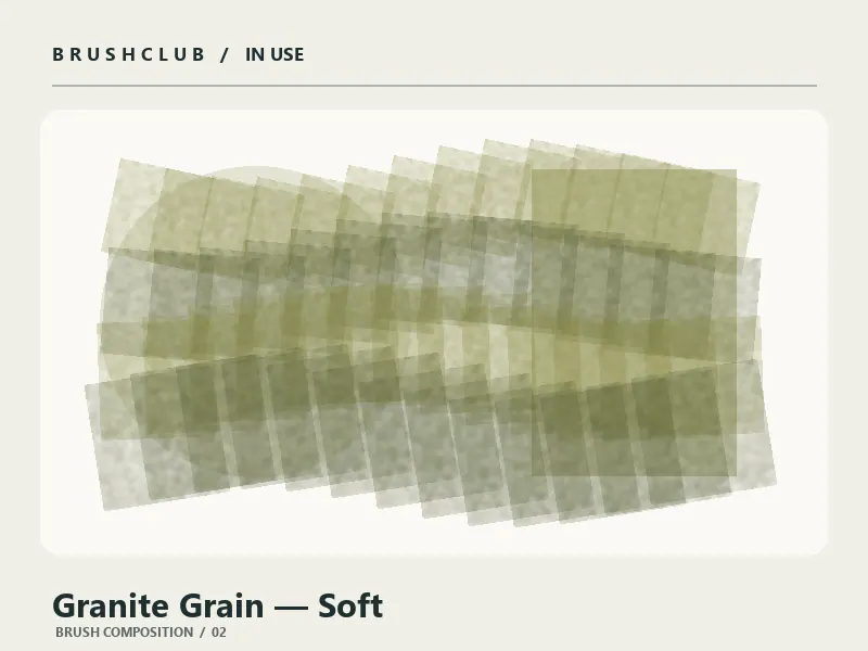 Granite Grain — Soft brush usage example 2