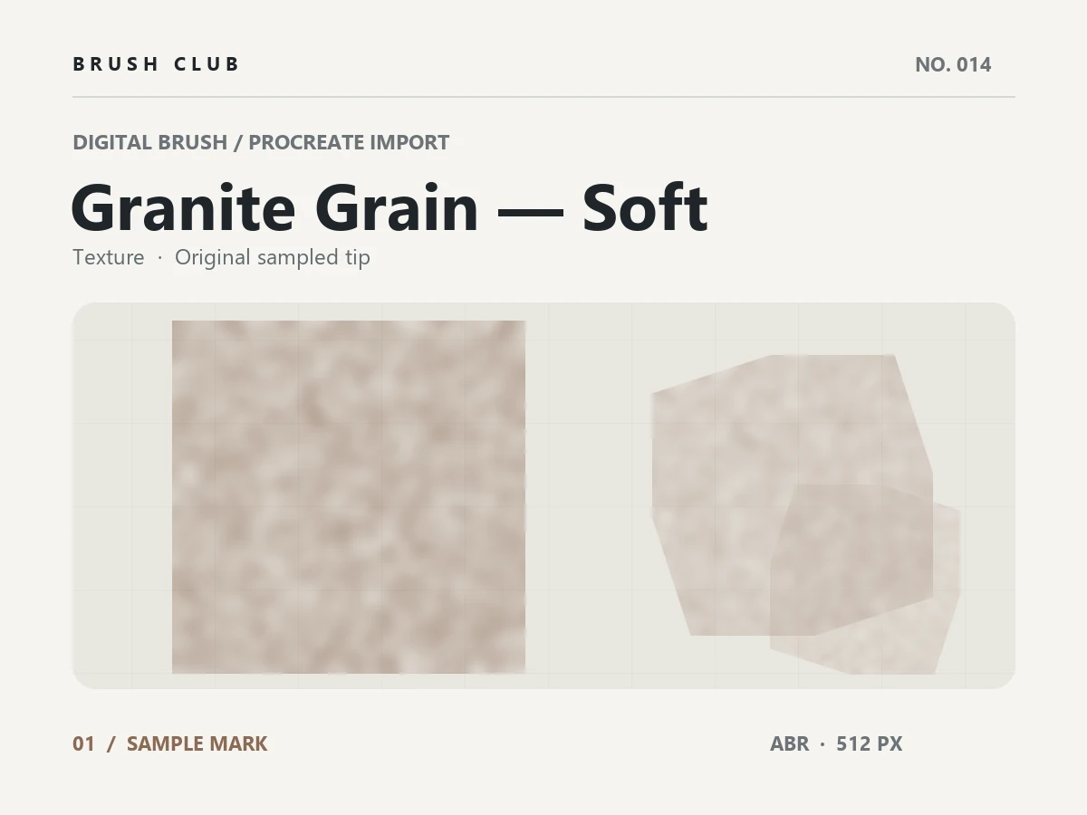 Granite Grain — Soft brush preview
