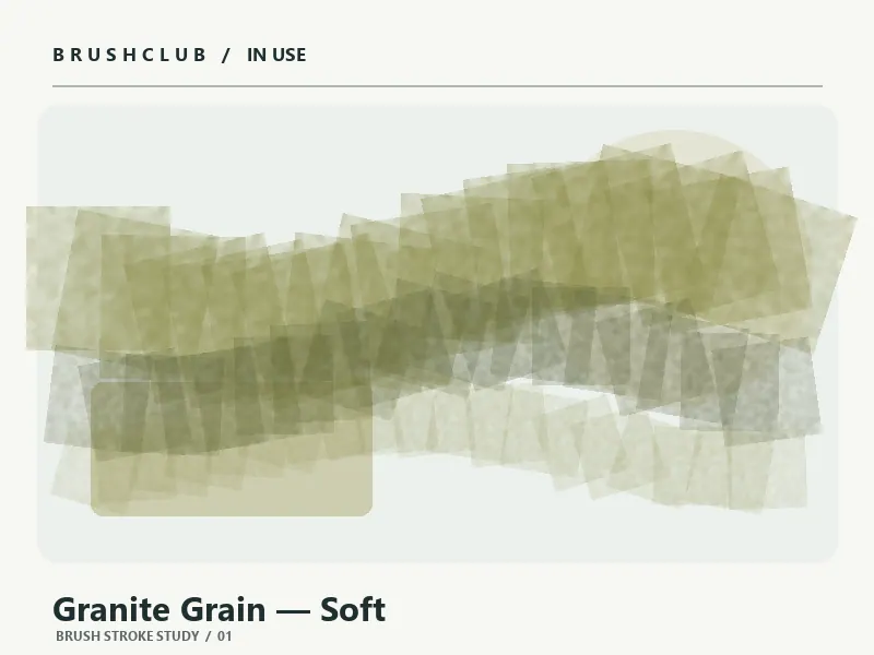 Granite Grain — Soft brush usage example 1
