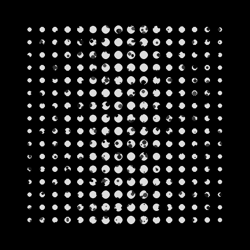 Halftone Dots — Rough brush tip shape