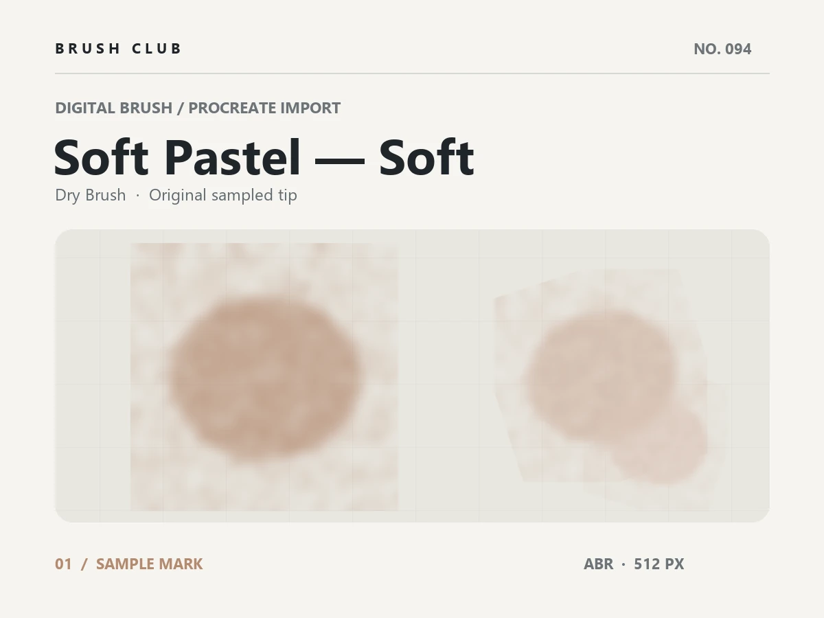 Soft Pastel — Soft brush preview